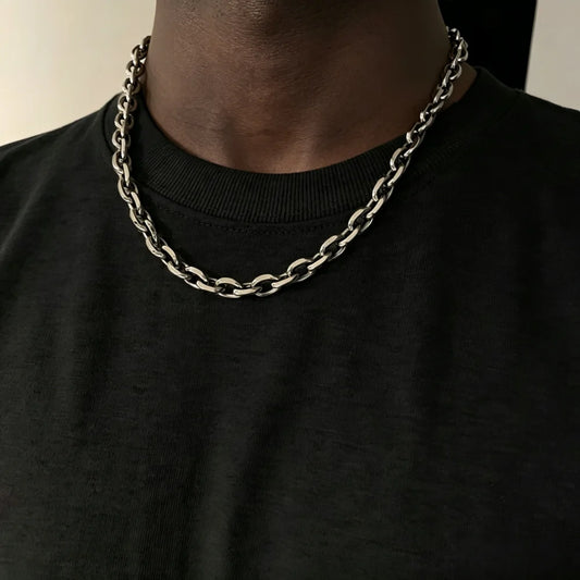 Retro Stainless Steel Necklace
