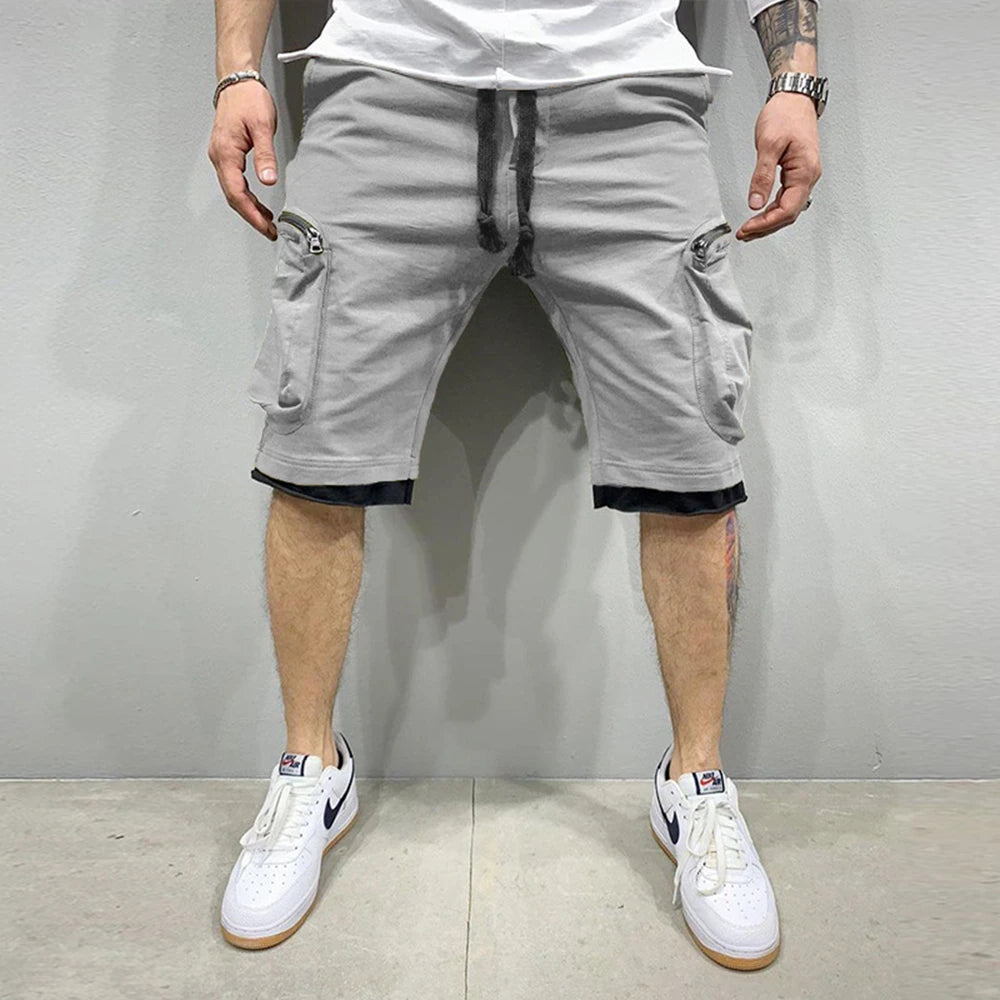 Cotton Fitness Cargo Shorts