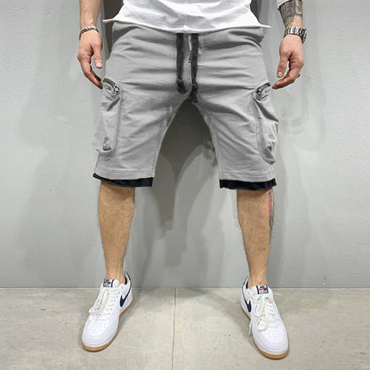 Cotton Fitness Cargo Shorts