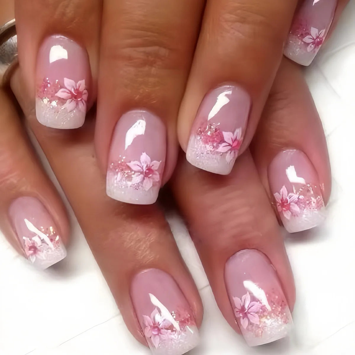 French Ballerina Press Nail Set