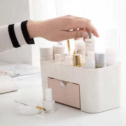 Makeup organizer storage box