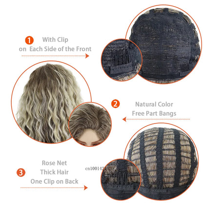 Long Wavy Ombre Wig