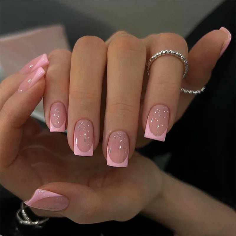 French Bow Press On Nails