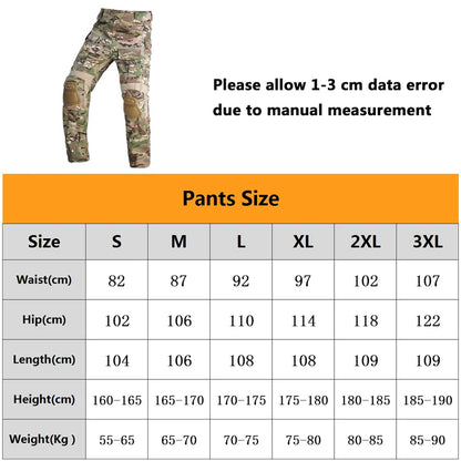 Tactical Cargo Hiking Pants