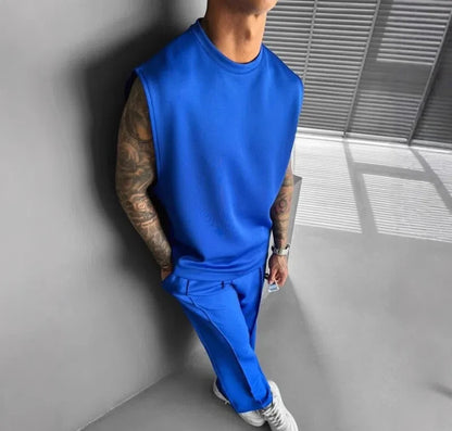 Sleeveless Training Two-Piece Set