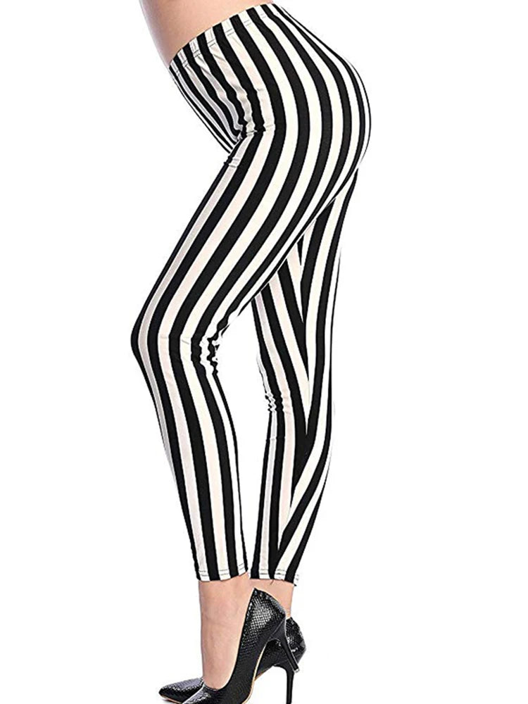 Graffiti Floral Print Leggings