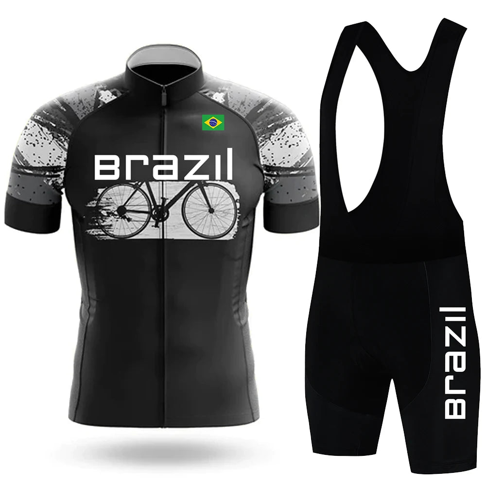 Breathable Road Cycling Jersey Set