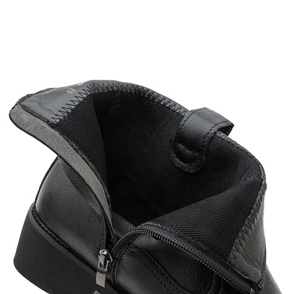 Genuine Leather Mid-calf Cowboy Boots