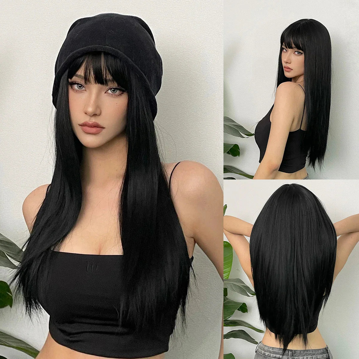Long White Wig