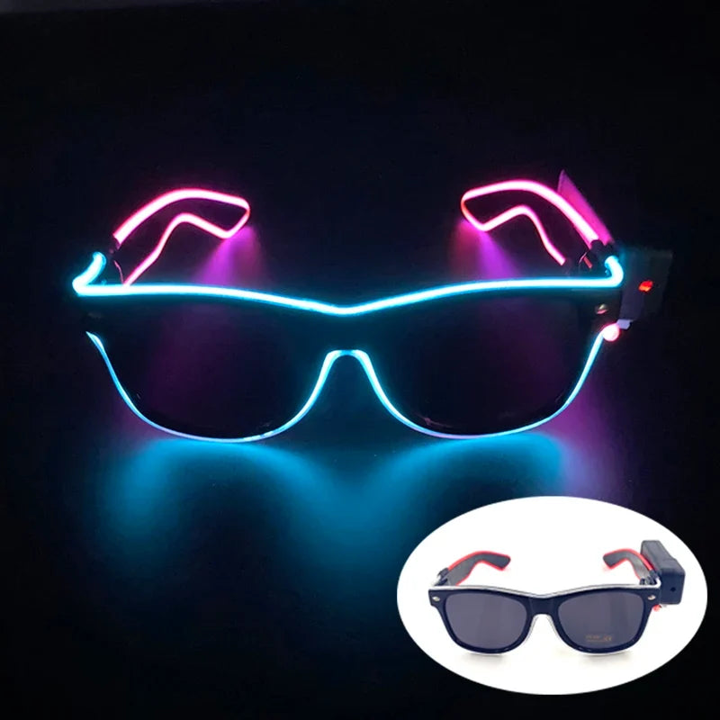 LED Light-Up Party Glasses