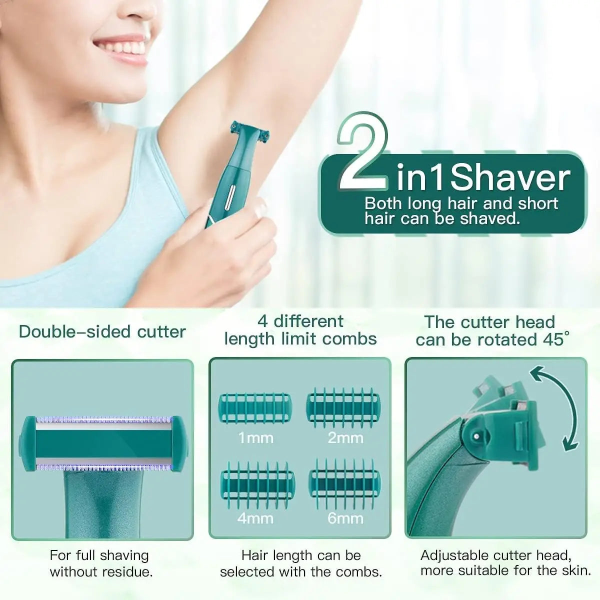 4-in-1 Women’s Electric Razor