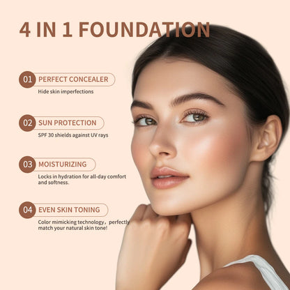 4 In 1 SPF Foundation Cream