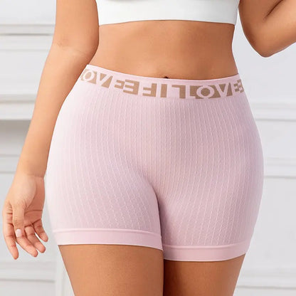 Ribbed Seamless Yoga Shorts