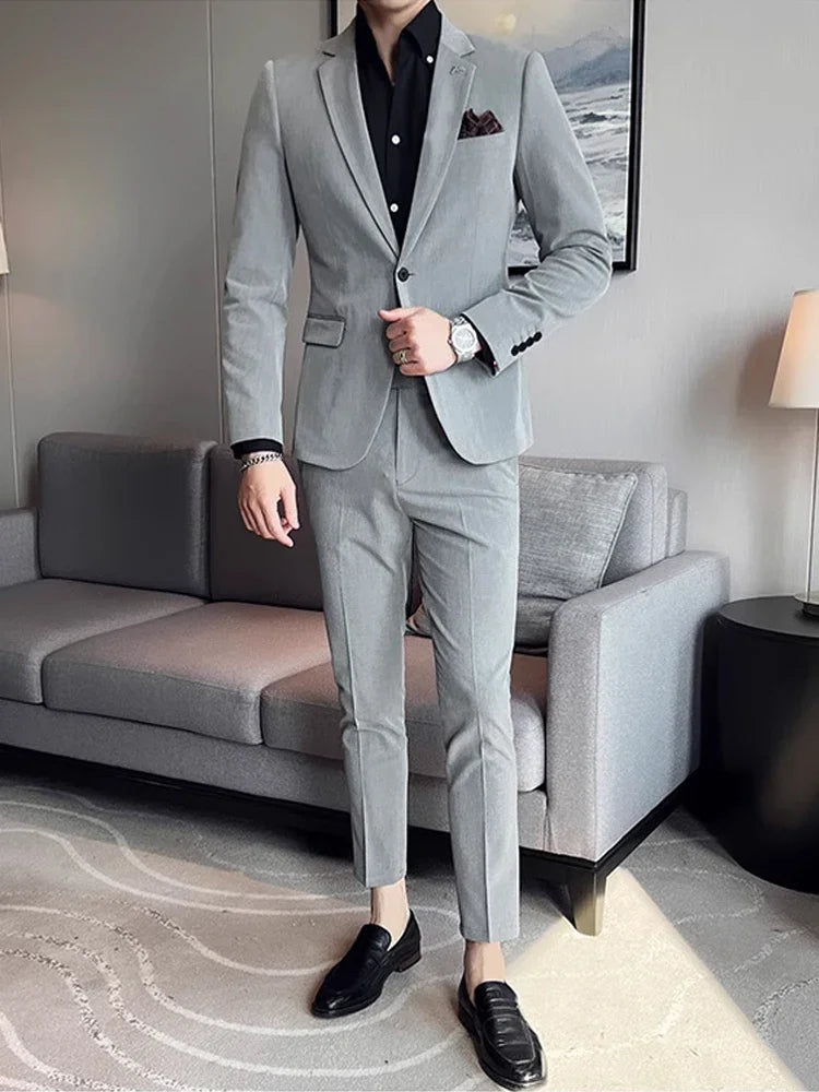 Boutique Slim Business Office Suit