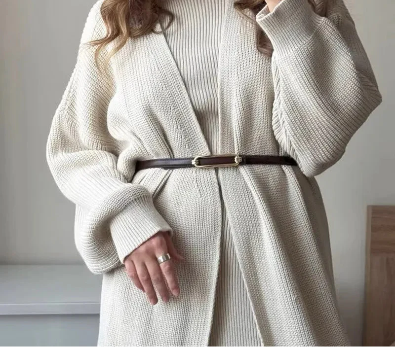 Skinny Leather Belt
