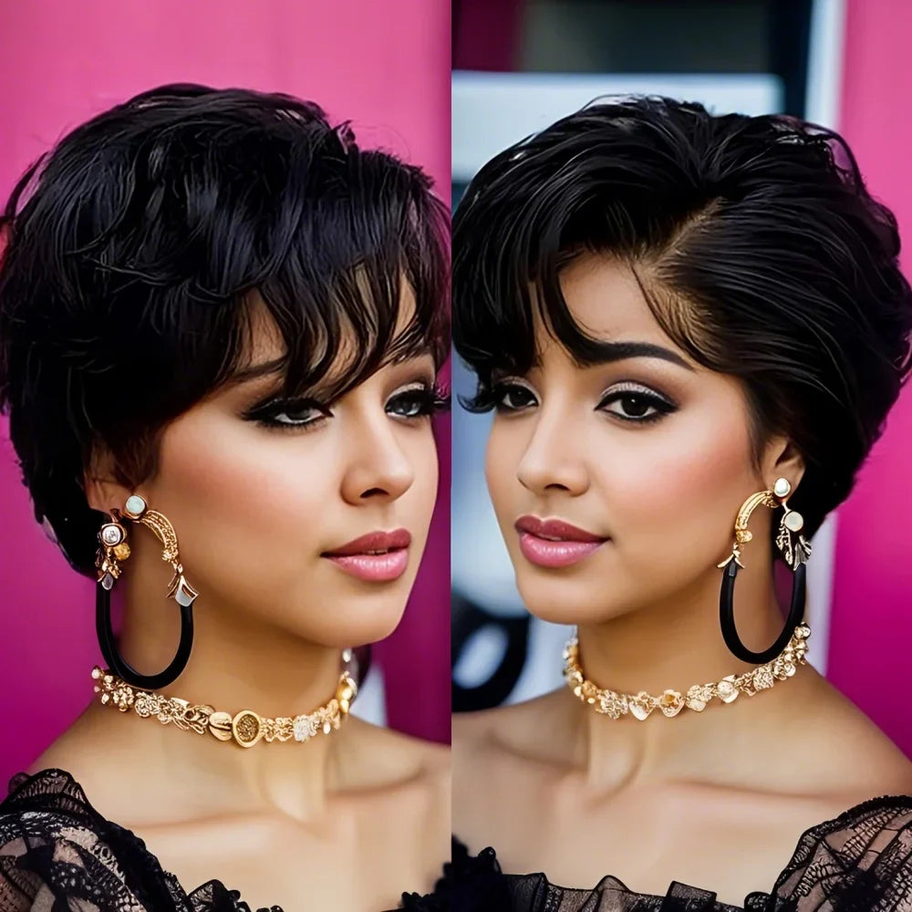 Short Surfing Wave Wig
