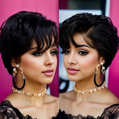 Short Surfing Wave Wig