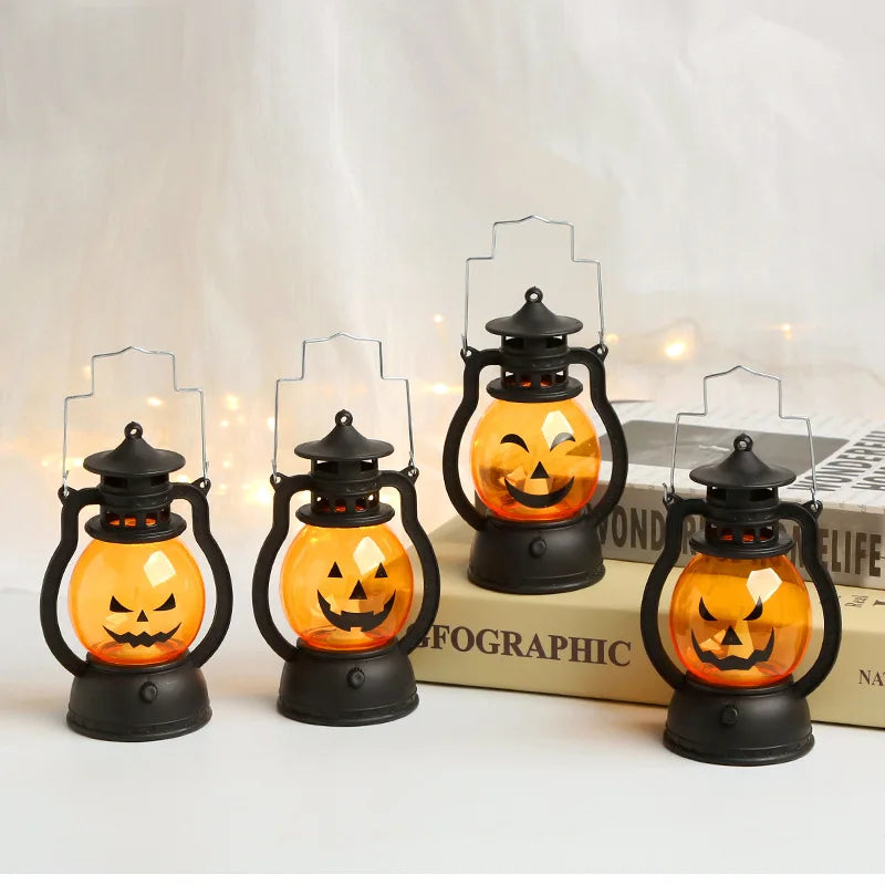 LED Pumpkin Lantern Light