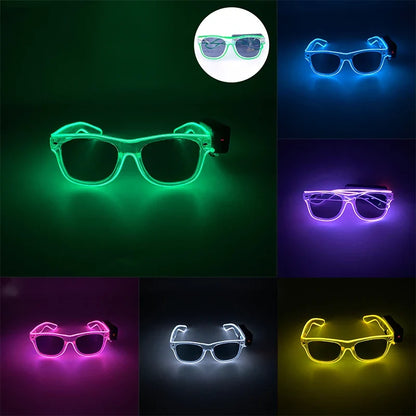 LED Light-Up Party Glasses