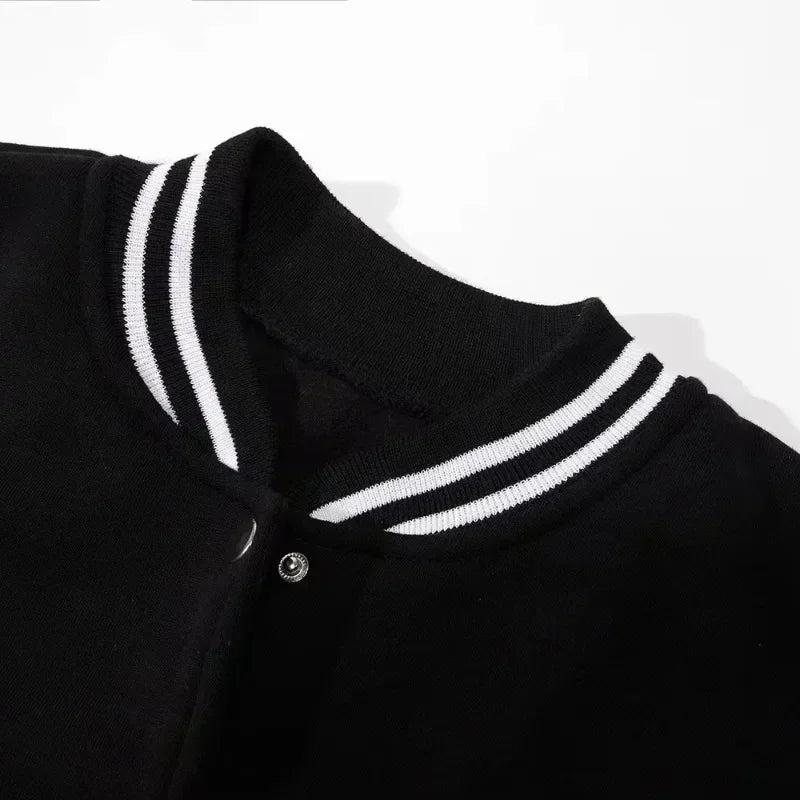 Butterfly Heart Baseball Jacket