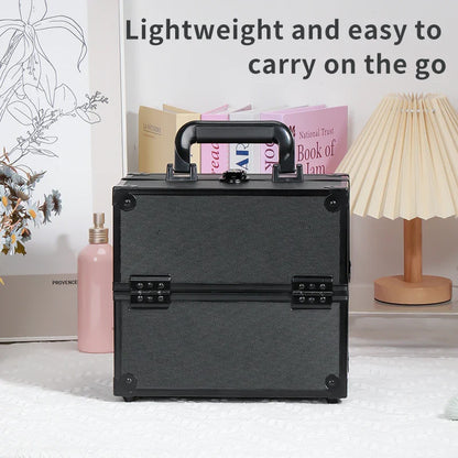 Aluminum Makeup Train Case