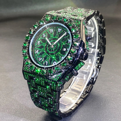 Luxury Iced Out Men’s Watch