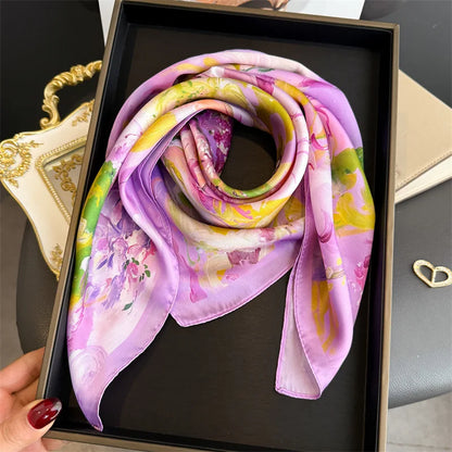 Printed Neckerchief Sunscreen Scarf