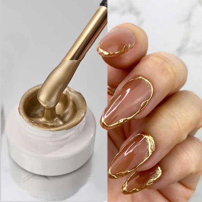 Metallic Mirror Nail Gel
