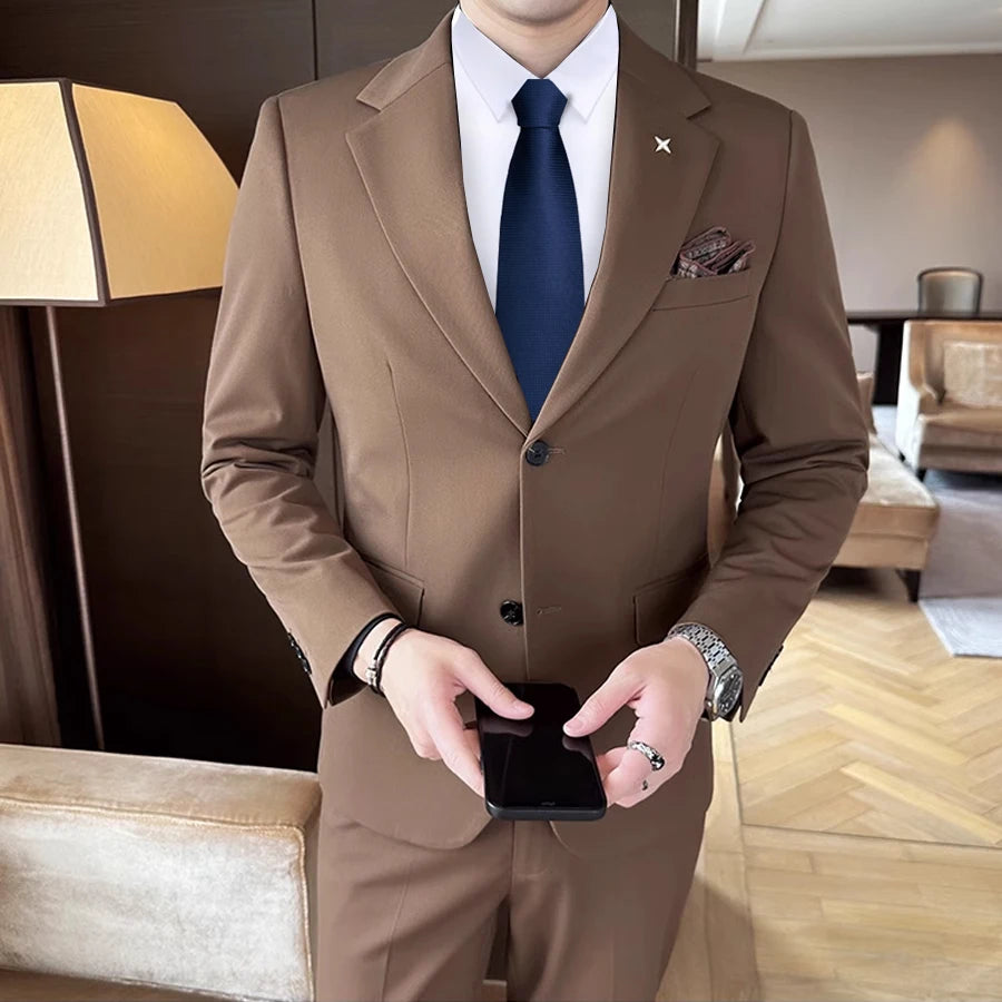 Boutique Slim Business Office Suit