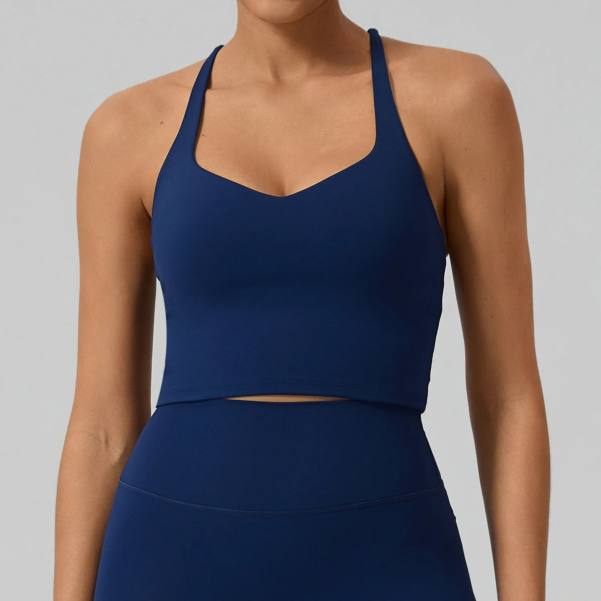 Hearuisavy Padded Cross-Back Camisole
