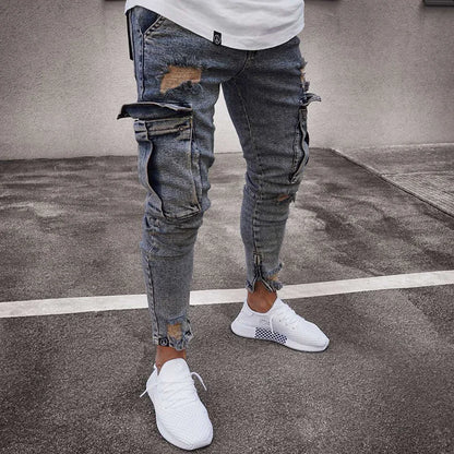 Stretch Denim Skateboard Jeans