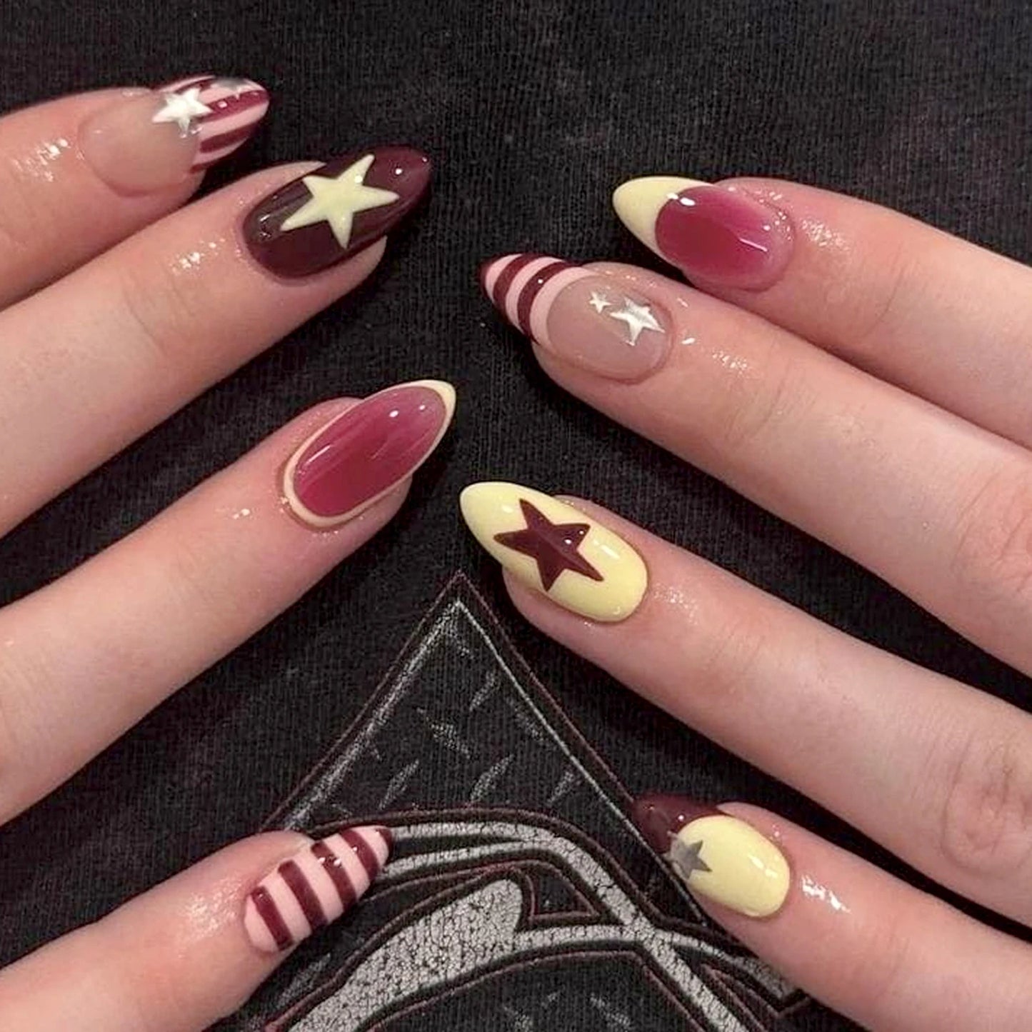 French Resin Nail Tip Set