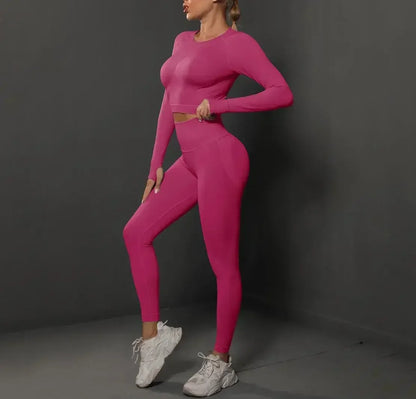 Hip-Lift Seamless Yoga Set