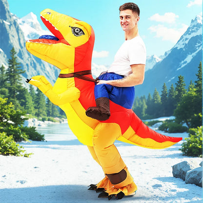 Inflatable Dinosaur Mascot Costume