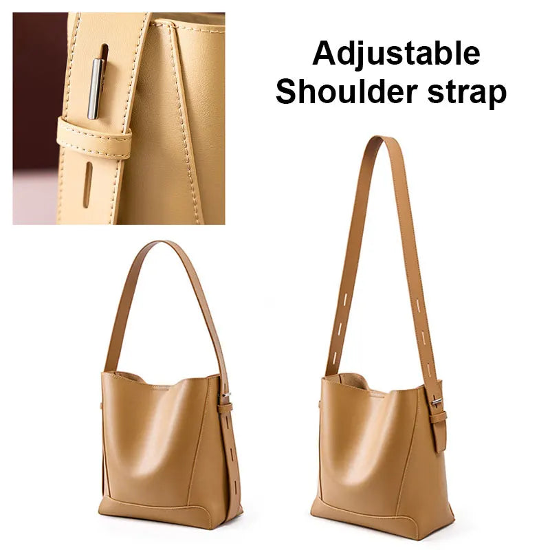Cowhide Bucket Bag