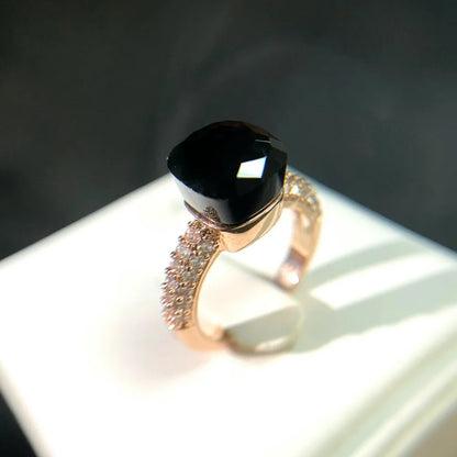 Candy Zircon Crystal Ring
