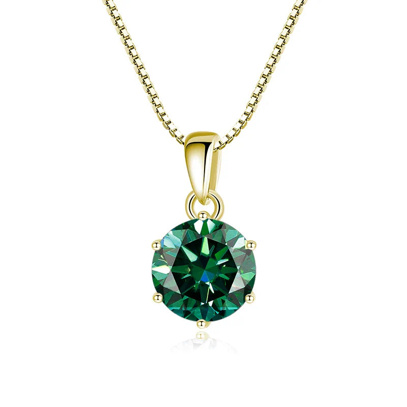 Moissanite Pendant Necklace