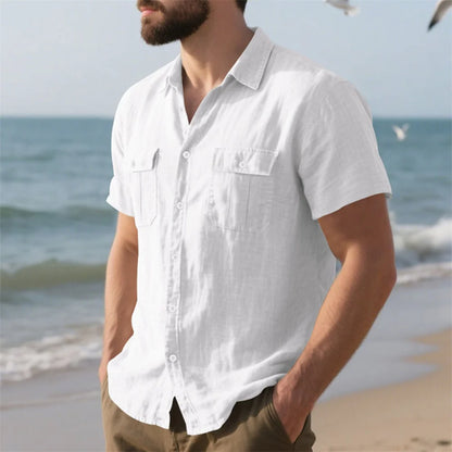 Cotton Linen Casual Shirt