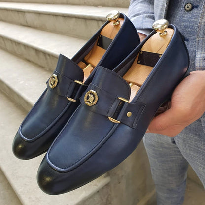 Leather Slip On Shoes Edition