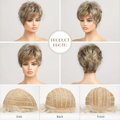 Short Pixie Wig