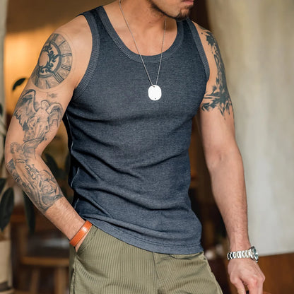 Retro Slim-Fit Tank Top