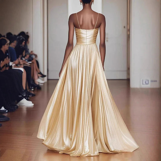 Luxury High Split Dress