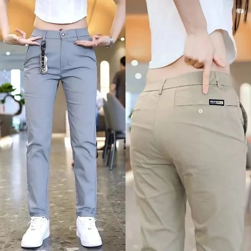 Korean Slim Fit Golf Trousers