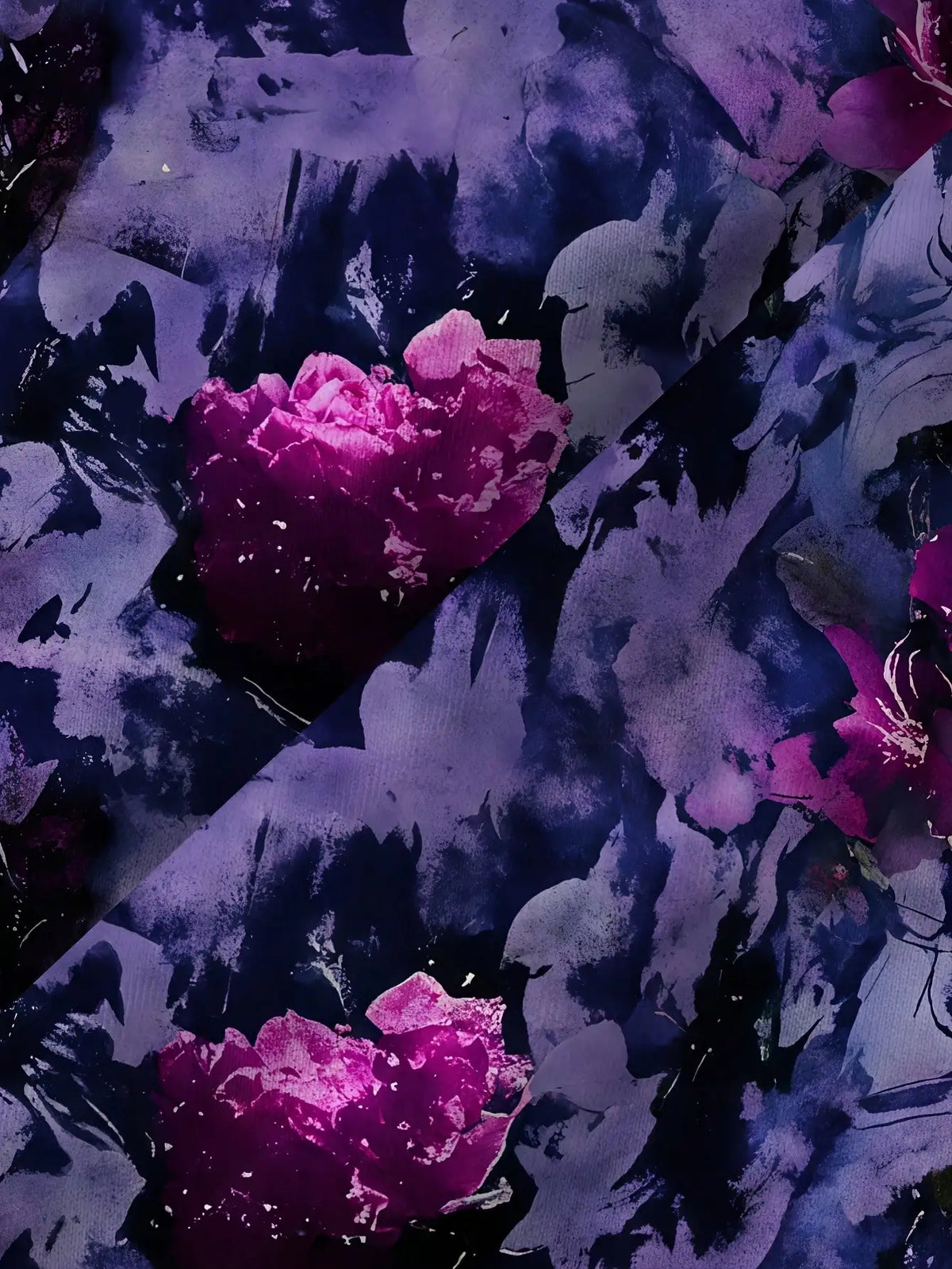 Floral Short-Sleeve Pocket Dress