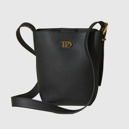 PU Leather Bucket Shoulder Bag