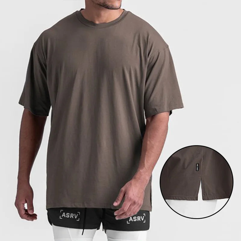 Patchwork Quick-Dry Gym Sport Tee