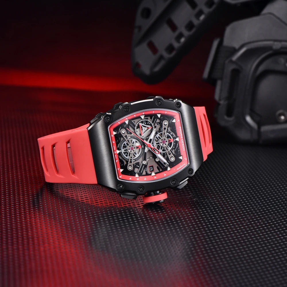 Tonneau Chronograph Watch