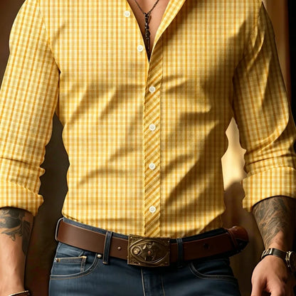 Casual Stretch Dress Shirt
