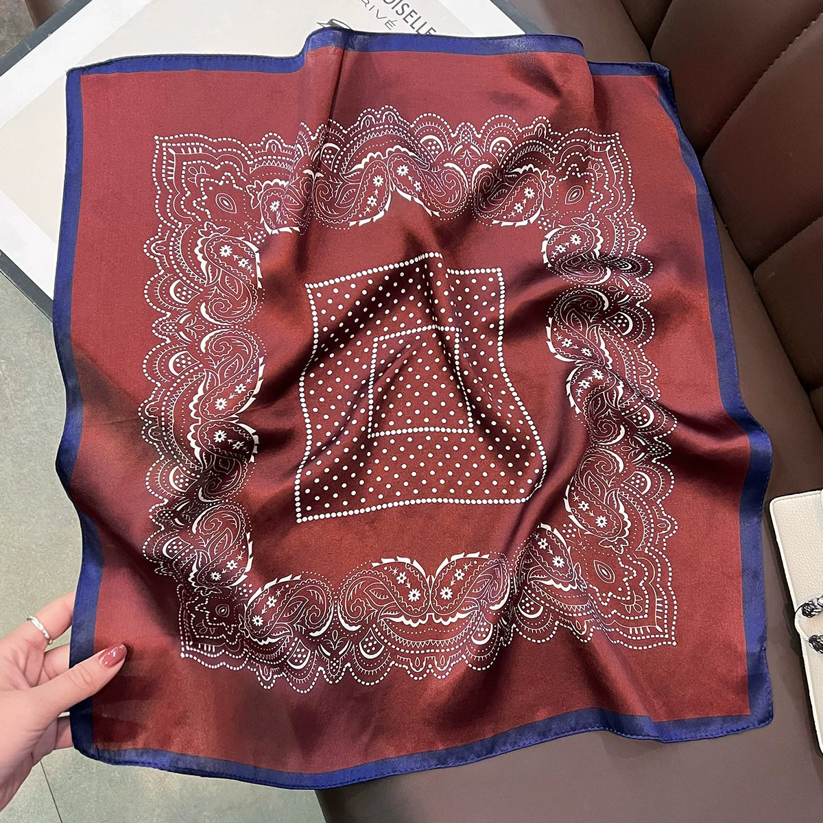 Mulberry Silk Bandana Scarf