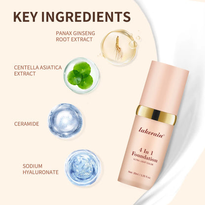 4 In 1 SPF Foundation Cream